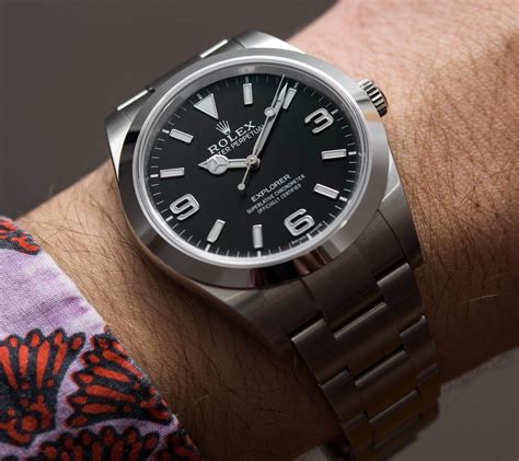 rolex explorer 1 39mm|rolex explorer 39mm review.